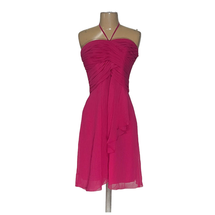 David's Bridal Pink Shift Dress 6