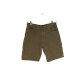Dickies Men's Bermuda Shorts, Green Striped, Size 34