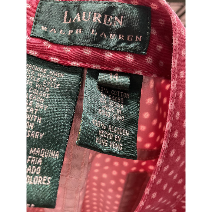 Lauren Ralph Lauren Green Capri Pants