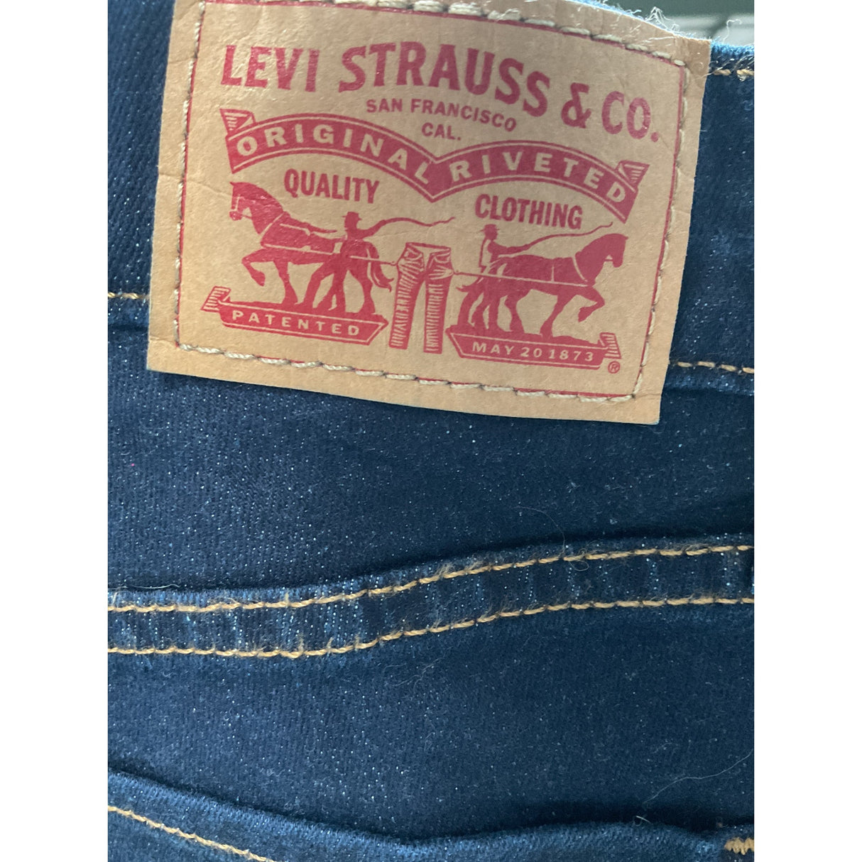 Levi's Women's Blue Bootcut Jeans 25 / Spring