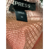 Express Pink Chiffon Blouse - Women's M