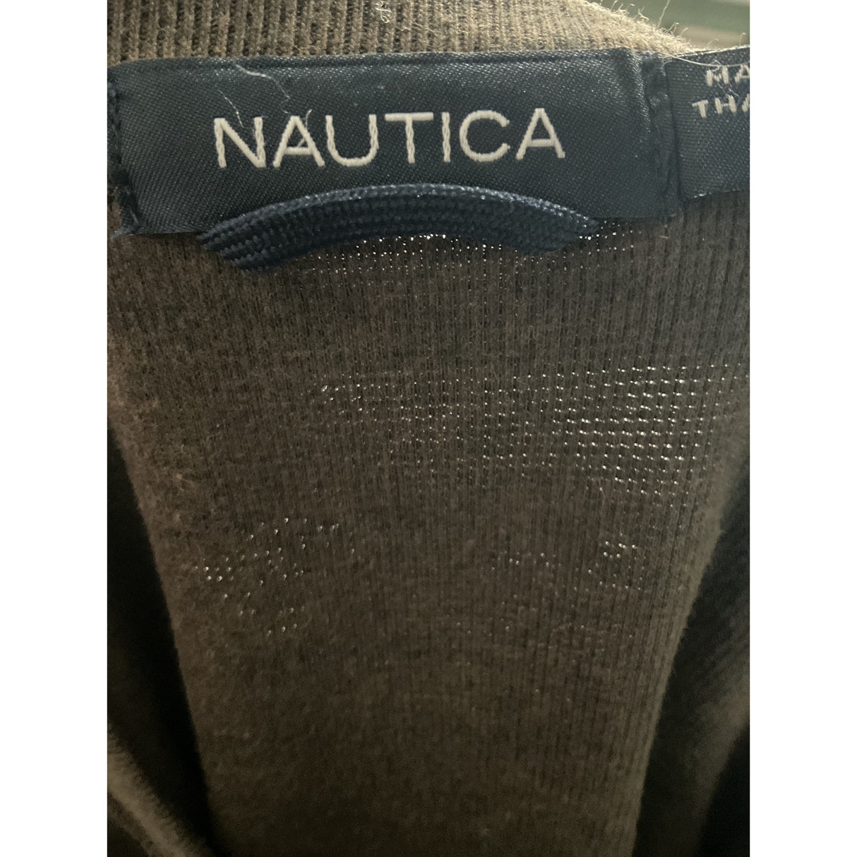 Nautica Brown Pullover Sweater - Men's L