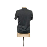 Adidas Gray Men's Activewear Top 100% Polyester