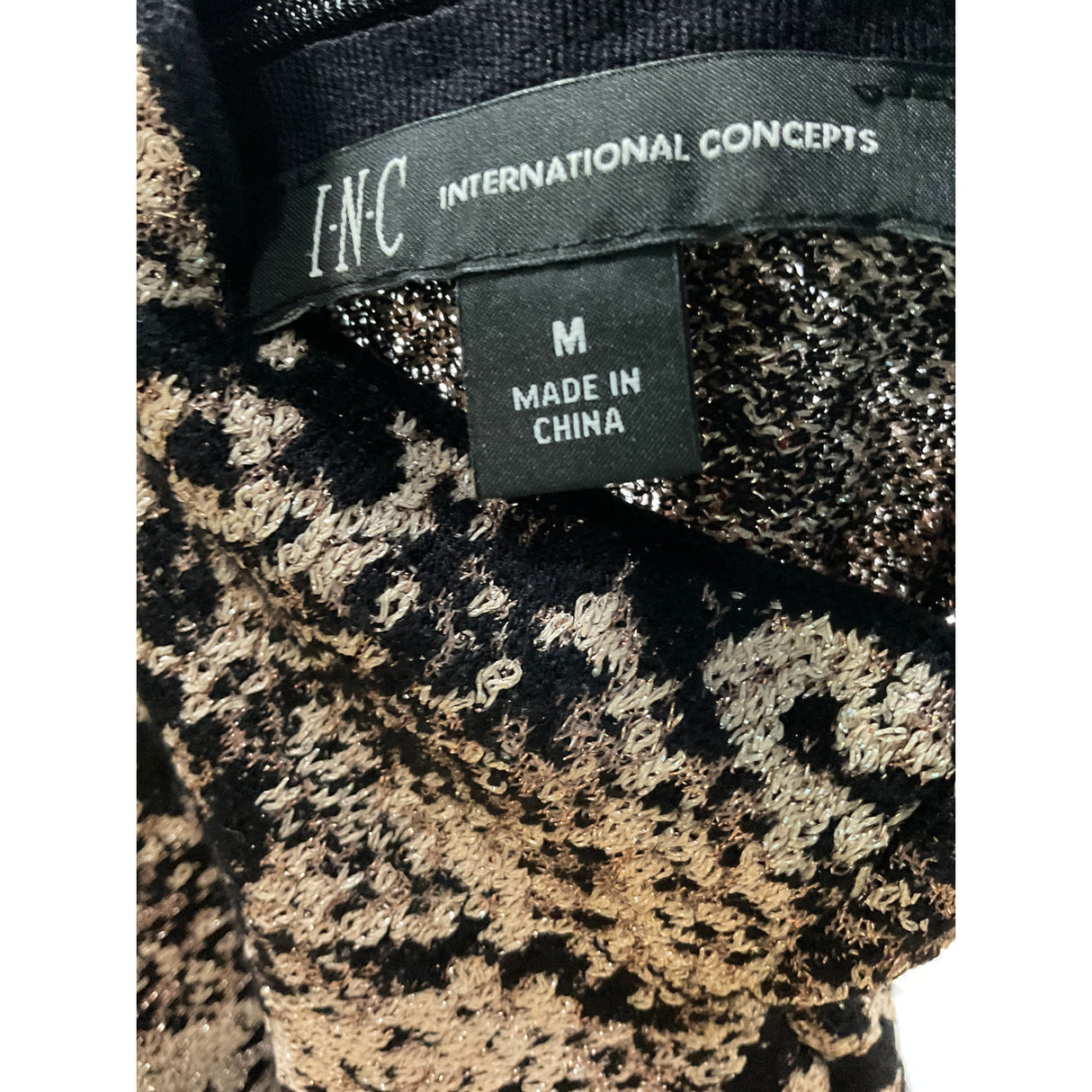 INC International Concepts Graphic Print Blouse