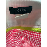 J. Crew Pink Plaid Mini Skirt - Size 8