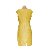 Tahari Yellow Sheath Dress