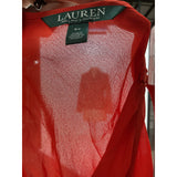 Lauren Ralph Lauren Blouson Midi Dress - Women's 6p