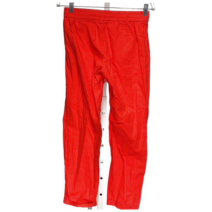 J.CREW Orange Linen Ankle Pants - Size 0