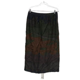 Lauren Ralph Lauren 12P Multicolor A-Line Midi Skirt