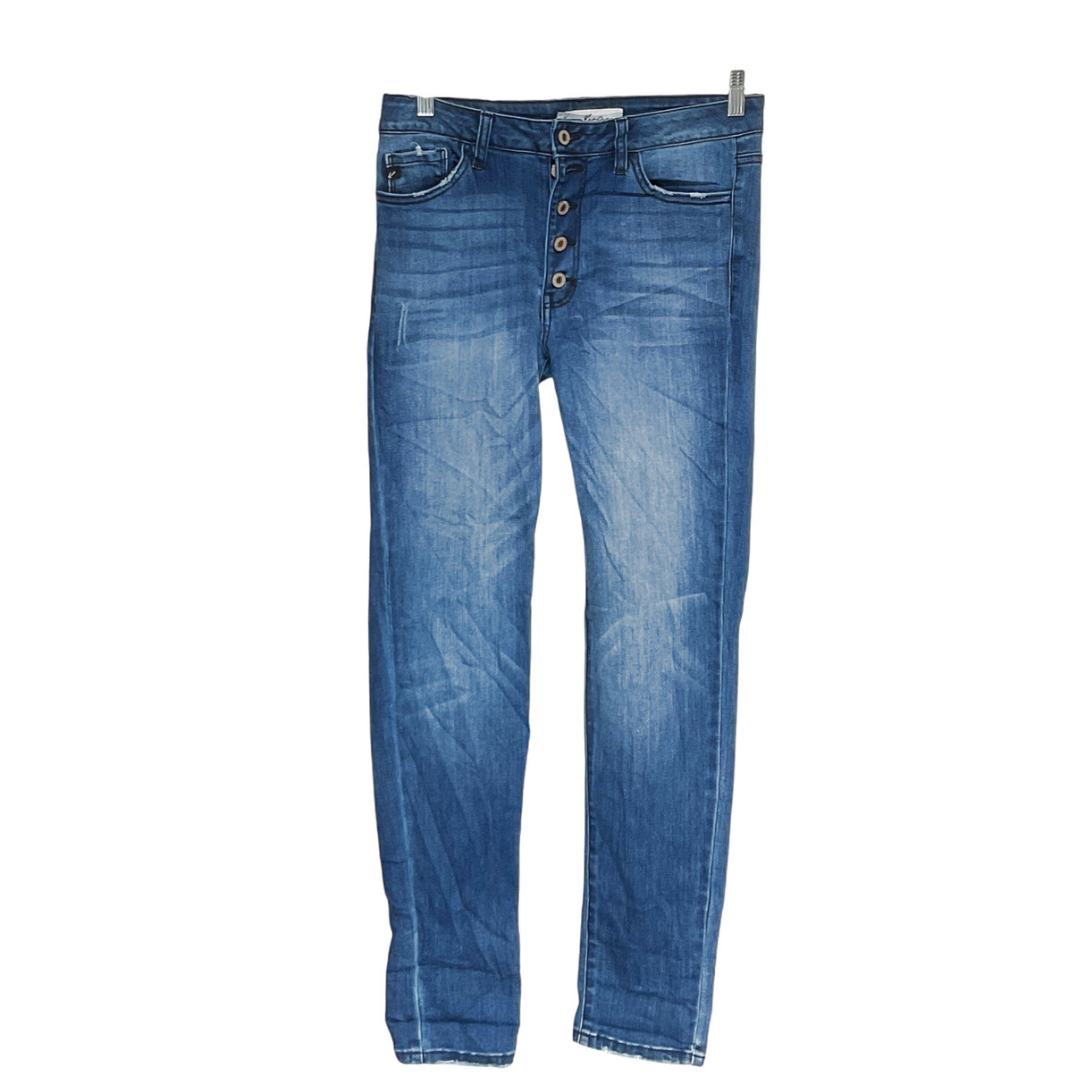 Kancan Straight Jeans - Blue, Size 9