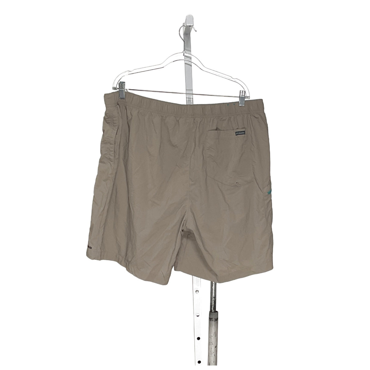 Columbia Beige Cupro/Cotton Bermuda Shorts XXL