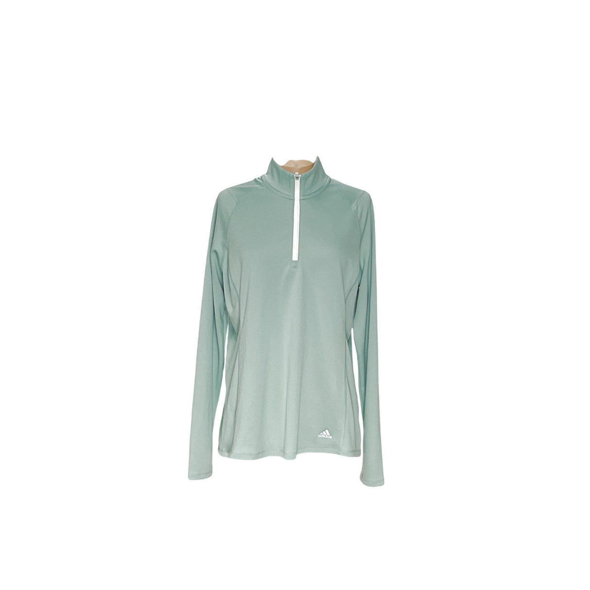 Adidas Women's Green Henley Sweatshirt