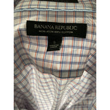 Banana Republic Men's Button-Up Shirt, Multicolor S