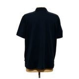 Nautica Blue Solid Polo XL