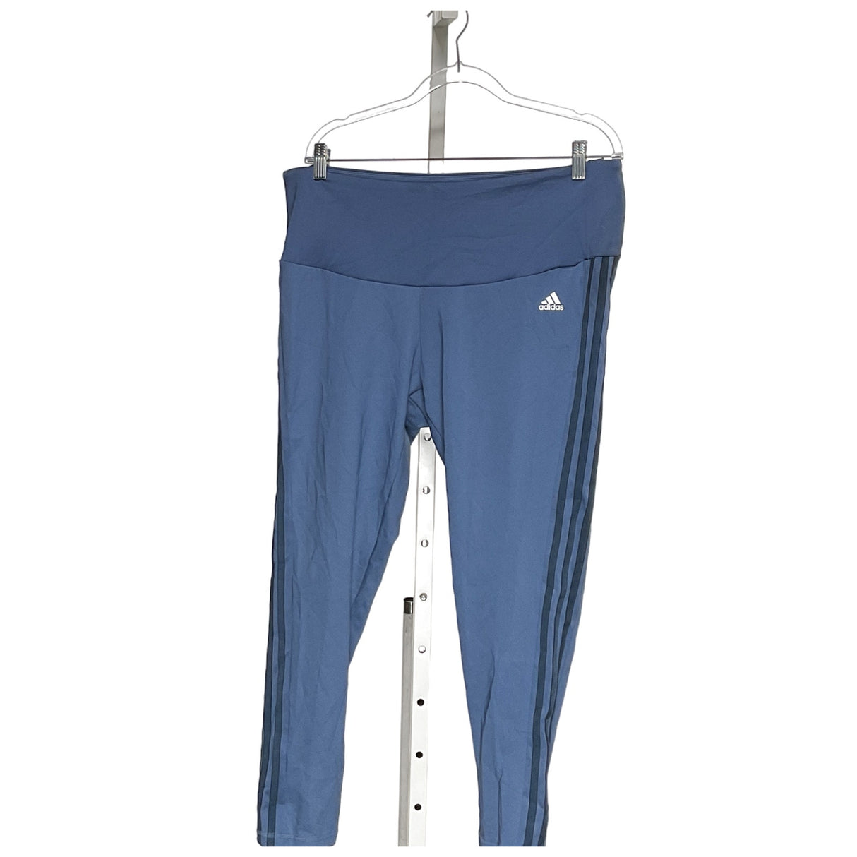 adidas Blue 3X Plus Size Ankle Leggings