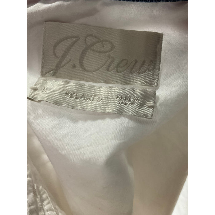 J. Crew White 100% Cotton Blouse - Women's M