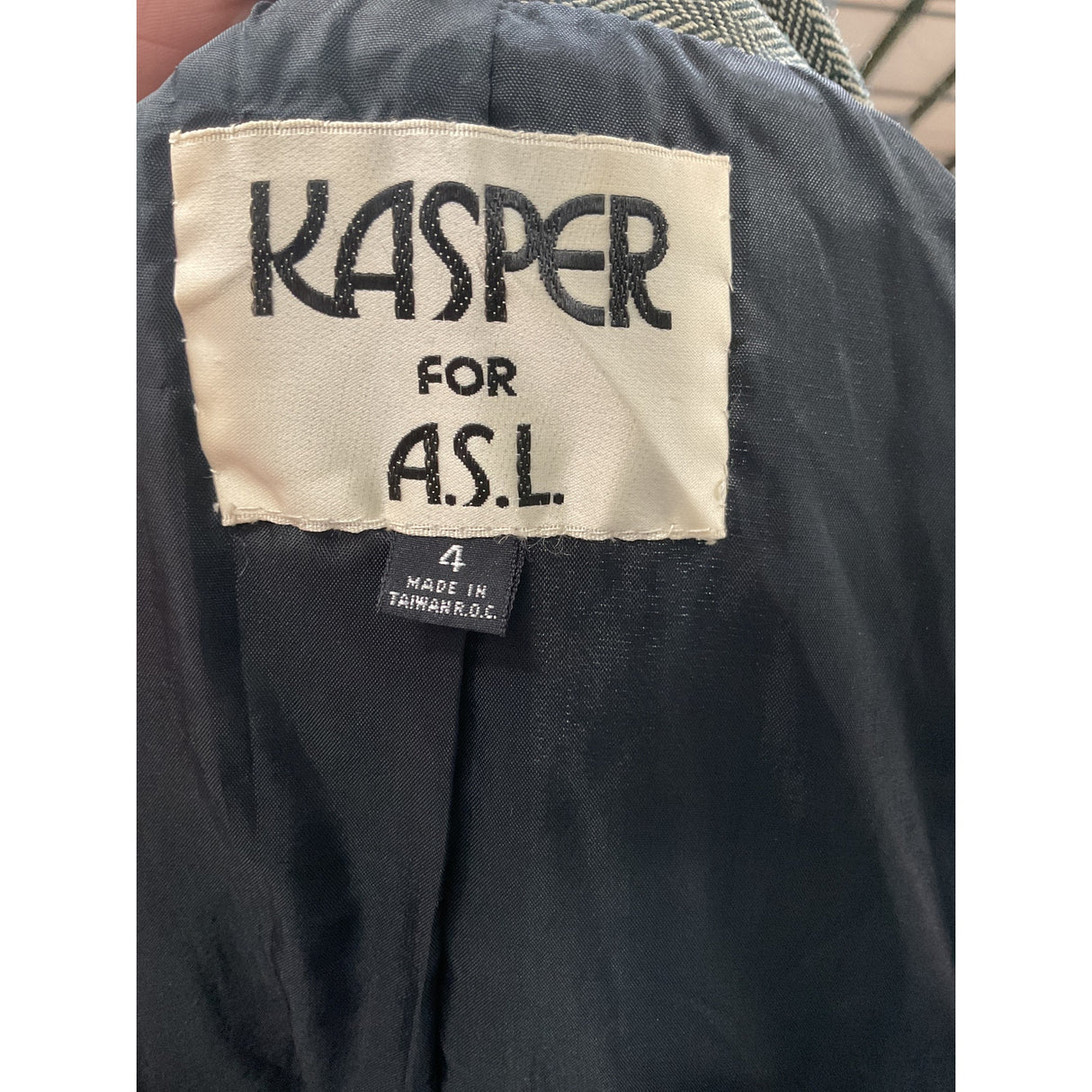 Kasper Gray Basic Jacket - Size 4