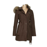 Laundry by Shelli Segal Brown Wool Trench Coat