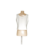 Kasper White Polyester Blouse for Women