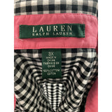 Lauren Ralph Lauren Multicolor Women's 3X Button-Up