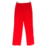 ZARA Red Women's Straight Pants - Size M