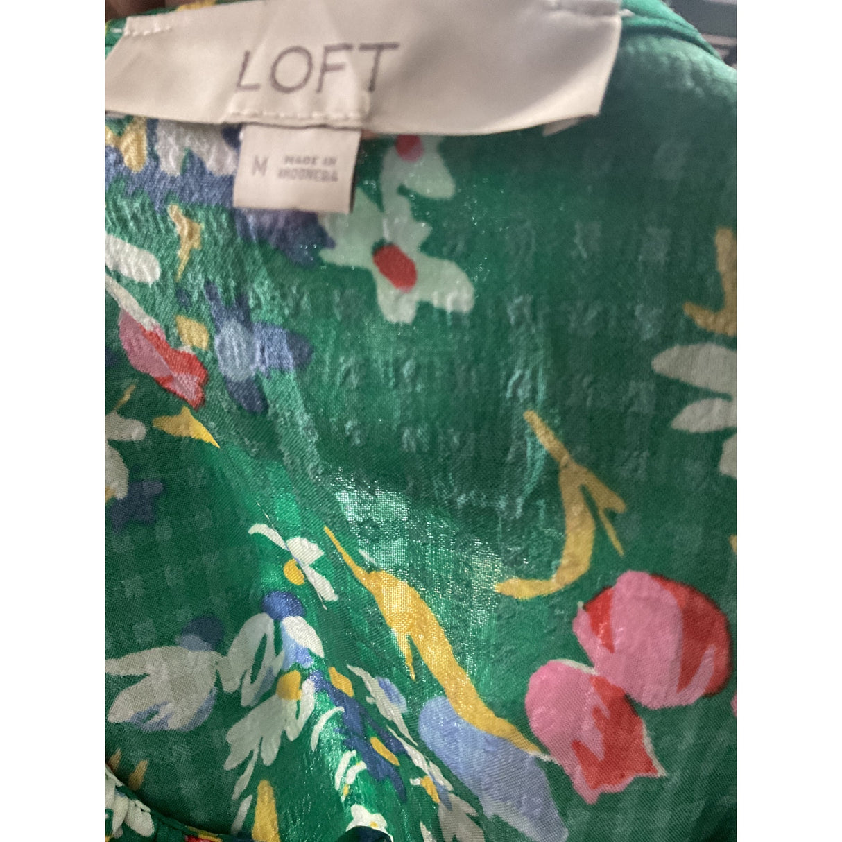 LOFT Multicolor Blouse - Women's M