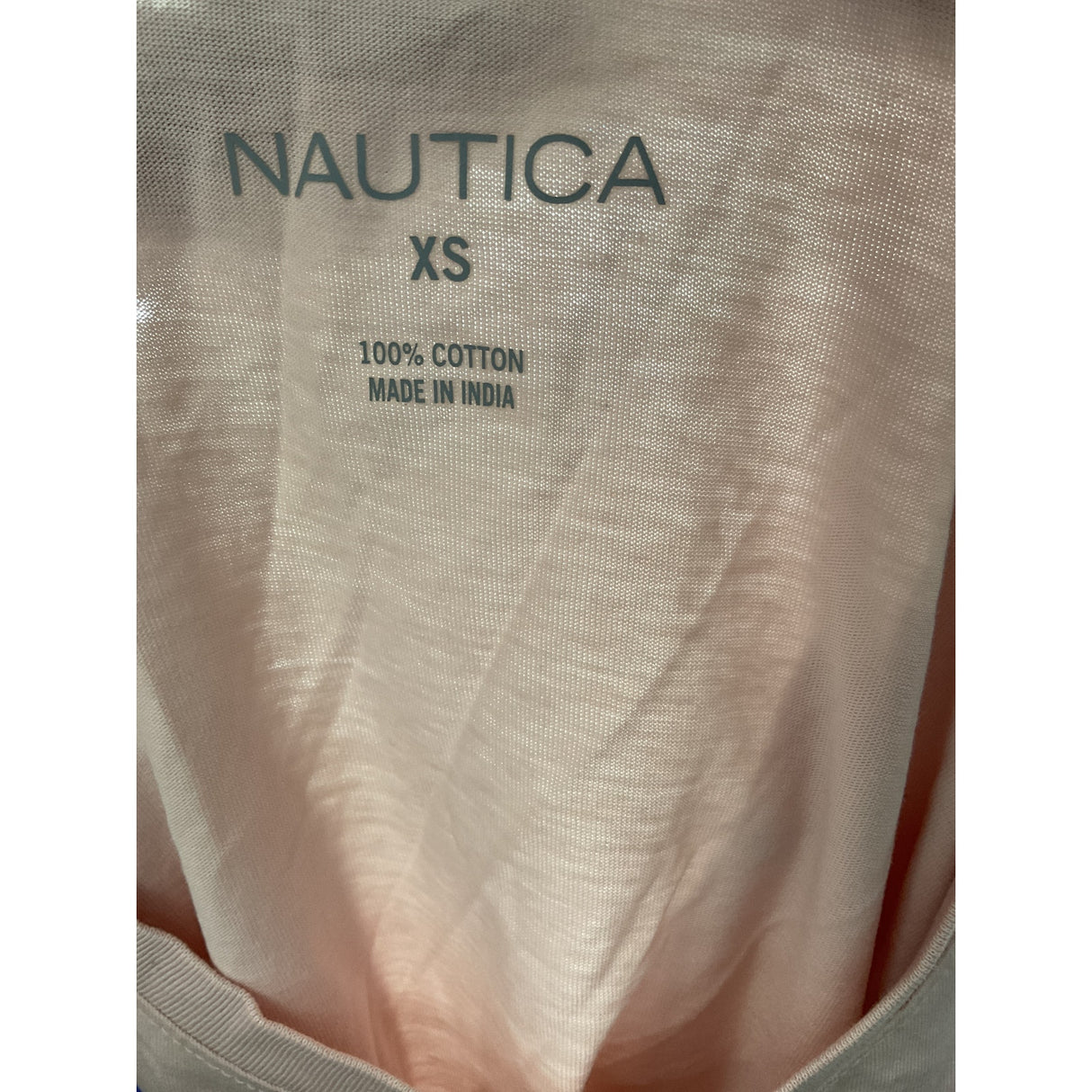 Nautica Pink Canvas Blouse - XS