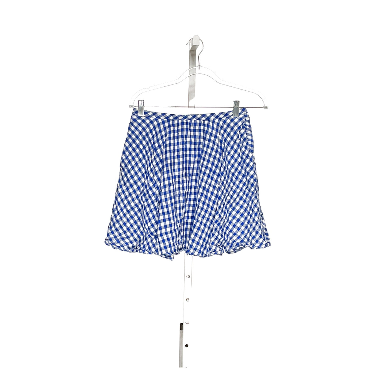 J. Crew Blue Linen Mini Skirt