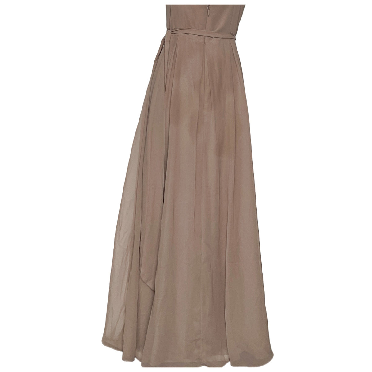 Azazie Brown Maxi Dress