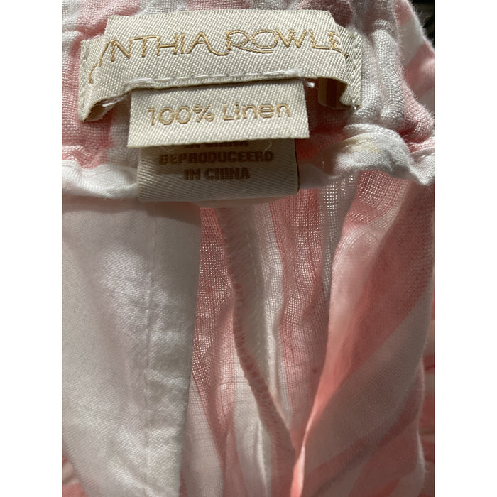 Cynthia Rowley Pink Linen Sailor Shorts