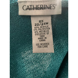 Catherines Women's Blue Pullover Sweater