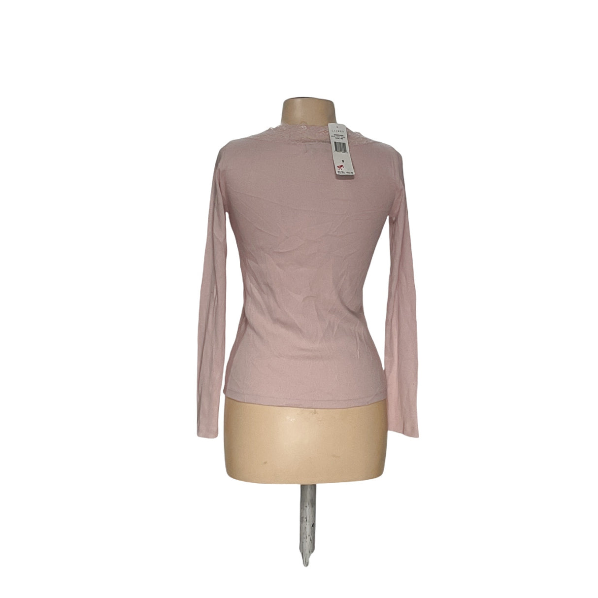 Ralph Lauren Pink Cotton Activewear Top, Size S