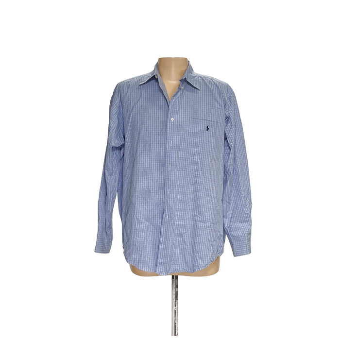 Ralph Lauren Blue Button-Up Shirt