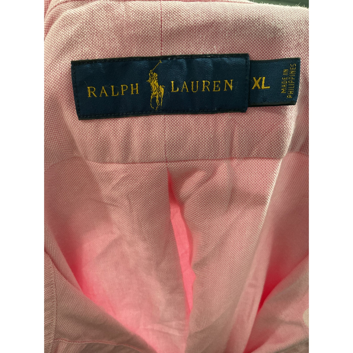 Ralph Lauren Pink Cotton Button-Up Shirt