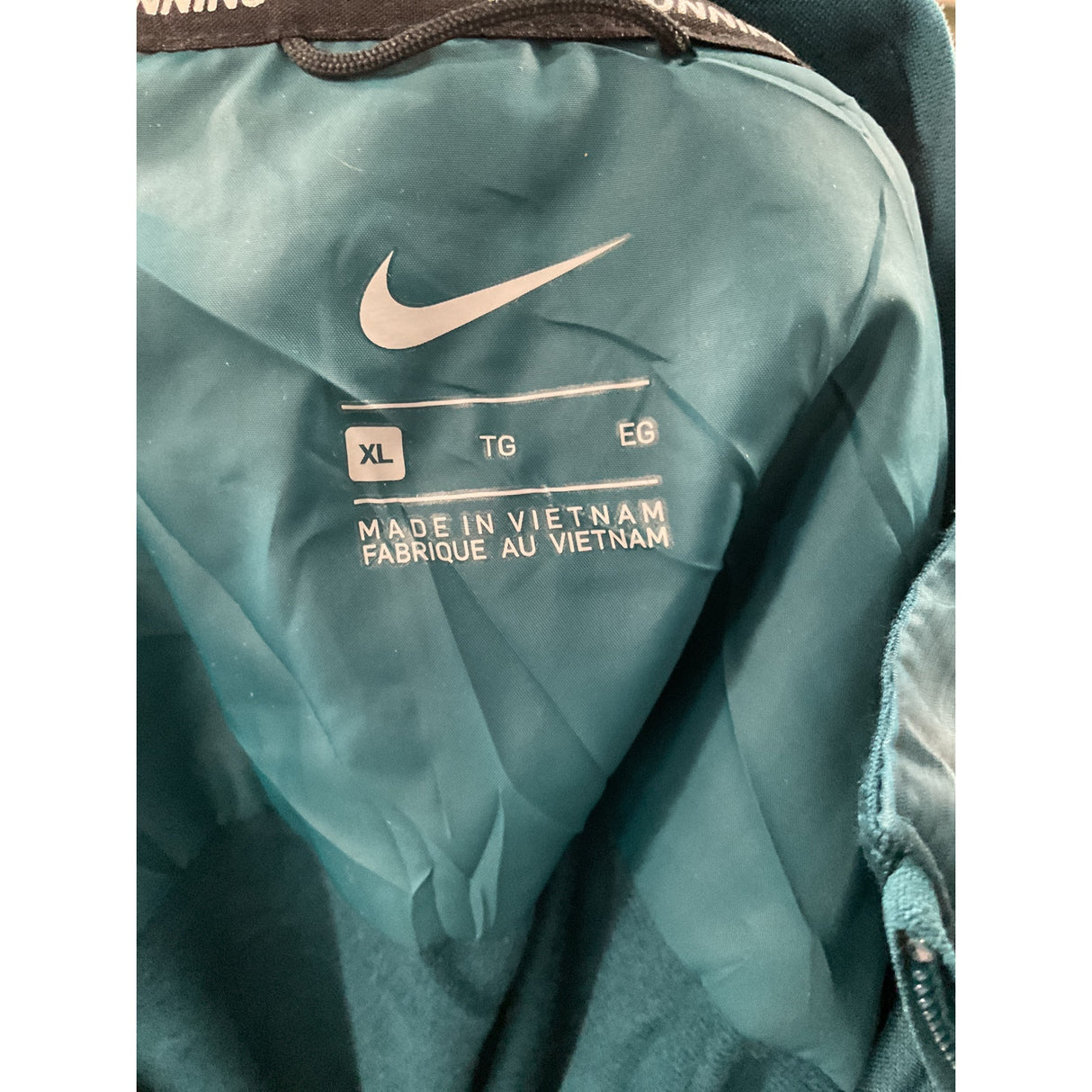 Nike Green Women's XL Polyester Vest