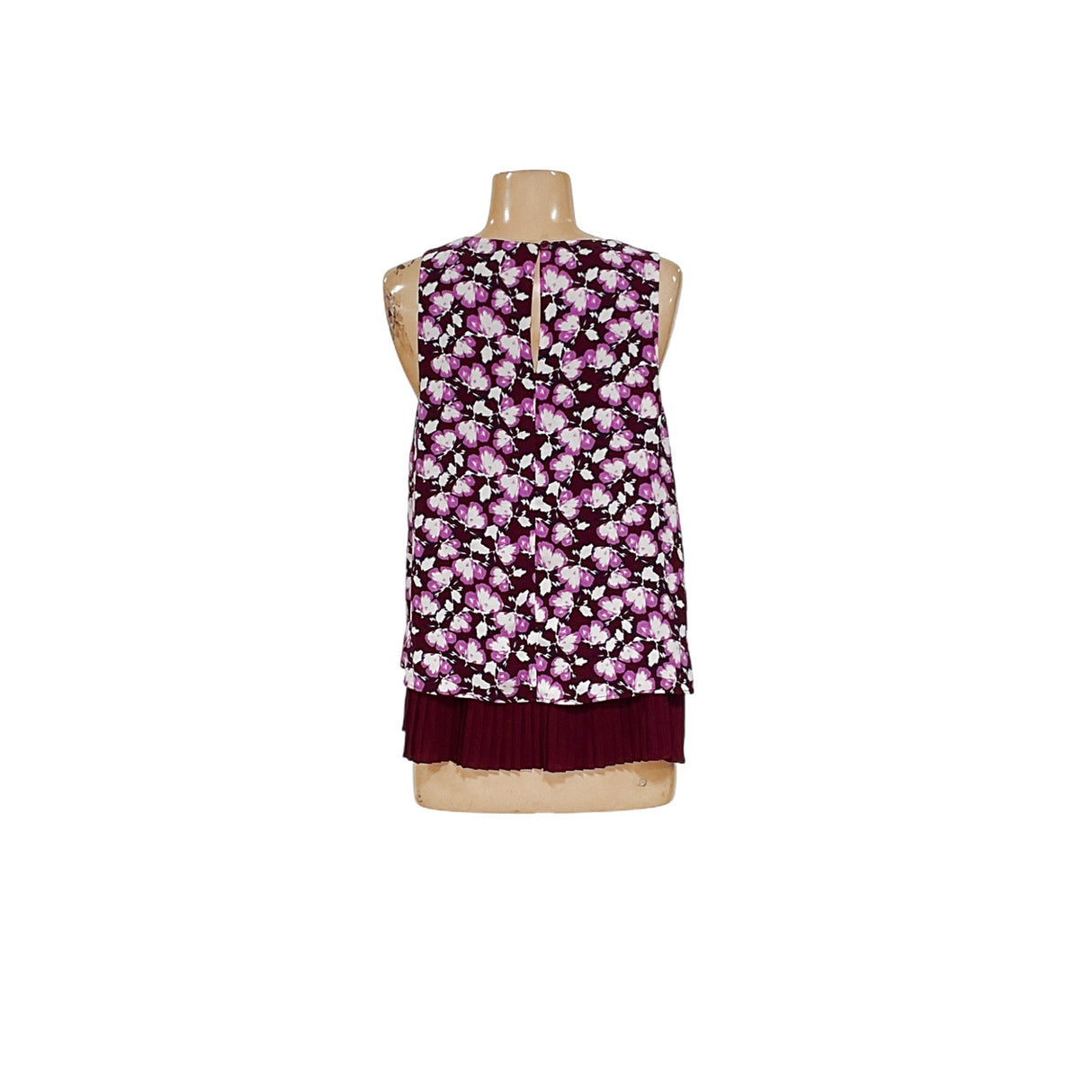 Banana Republic Purple Graphic Blouse - Women's M
