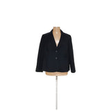 Le Suit Women's Black Wool Blazer Size 20W