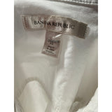 Banana Republic White Button-Up Shirt (XS)