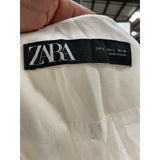 Cream ZARA 100% Cotton Vest Sweater