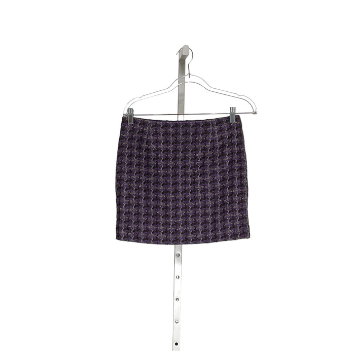 J. CREW Purple Wool Mini Skirt - Size 0