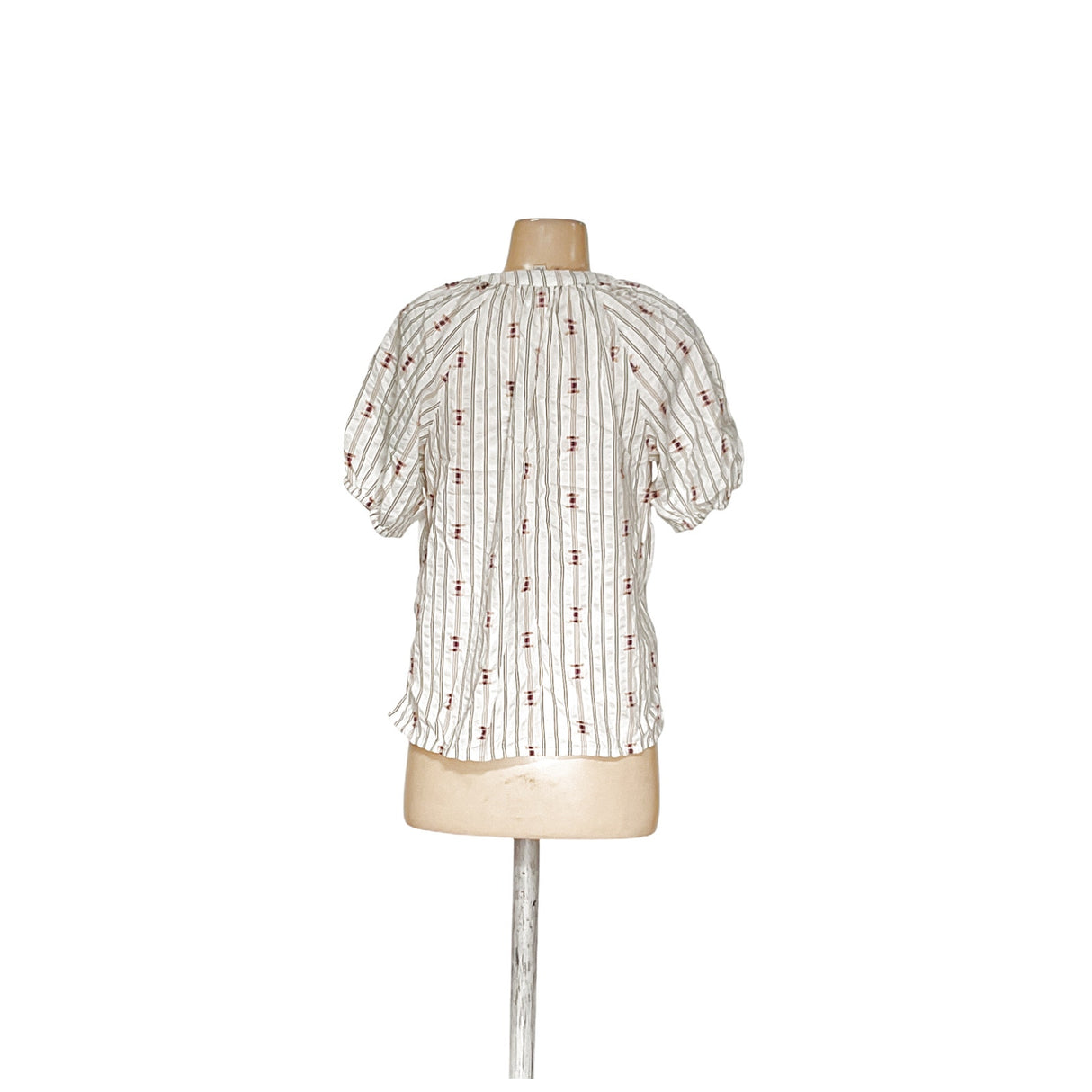 LOFT White 100% Cotton S Blouse