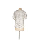 LOFT White 100% Cotton S Blouse