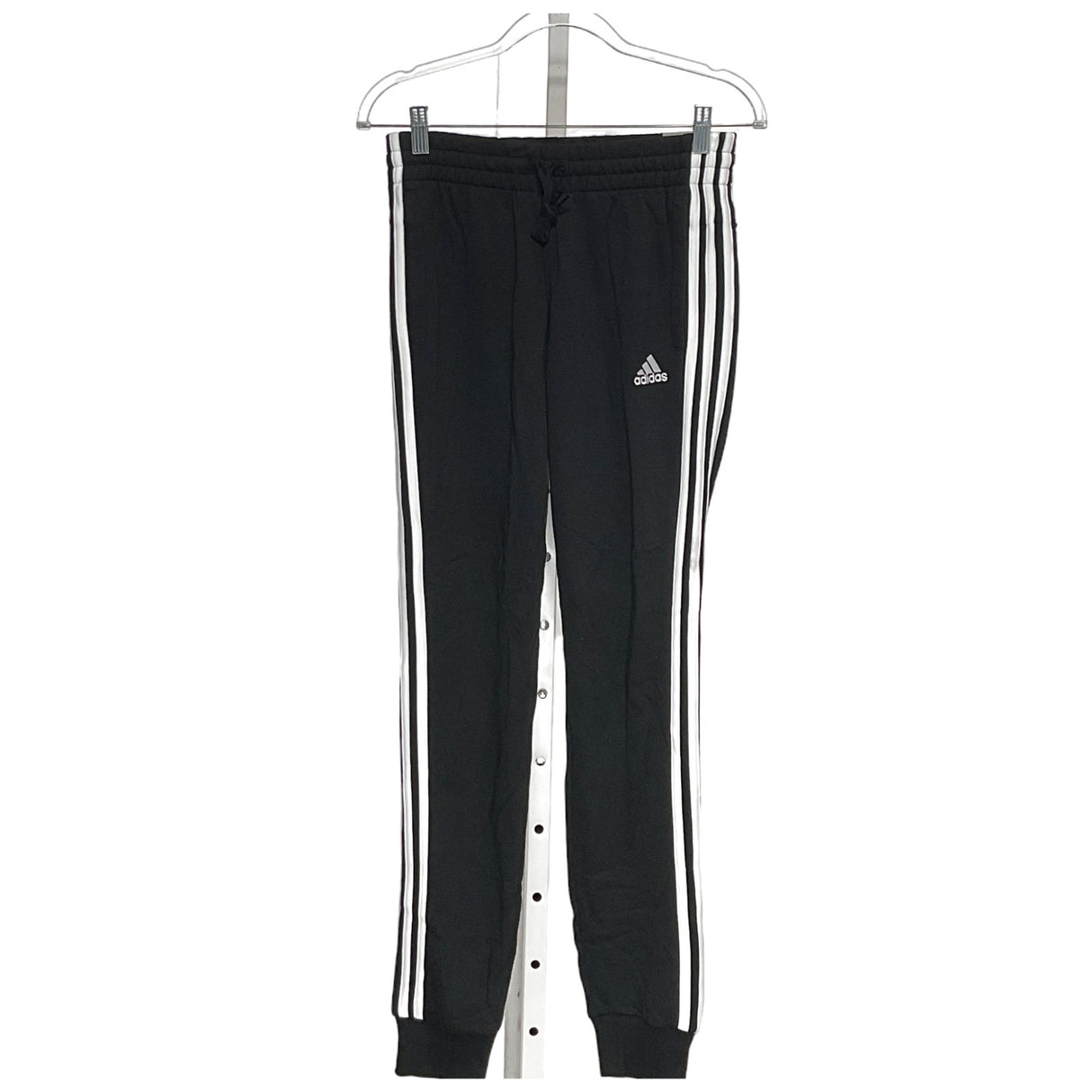 Adidas Black Polyester Women's Sweatpants XS