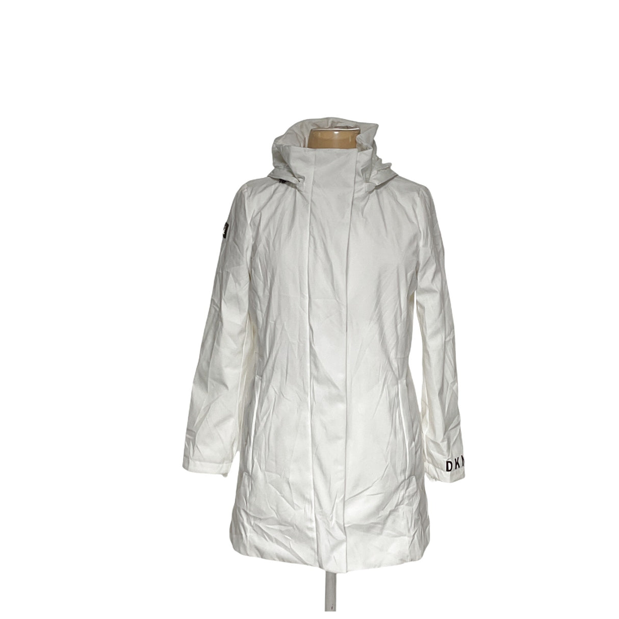 DKNY White Overcoat