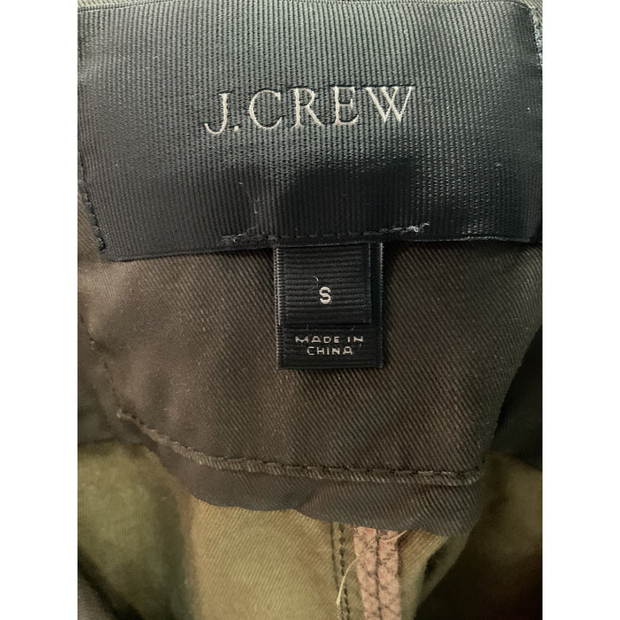 J.Crew Green Cotton Basic Jacket - Women's S