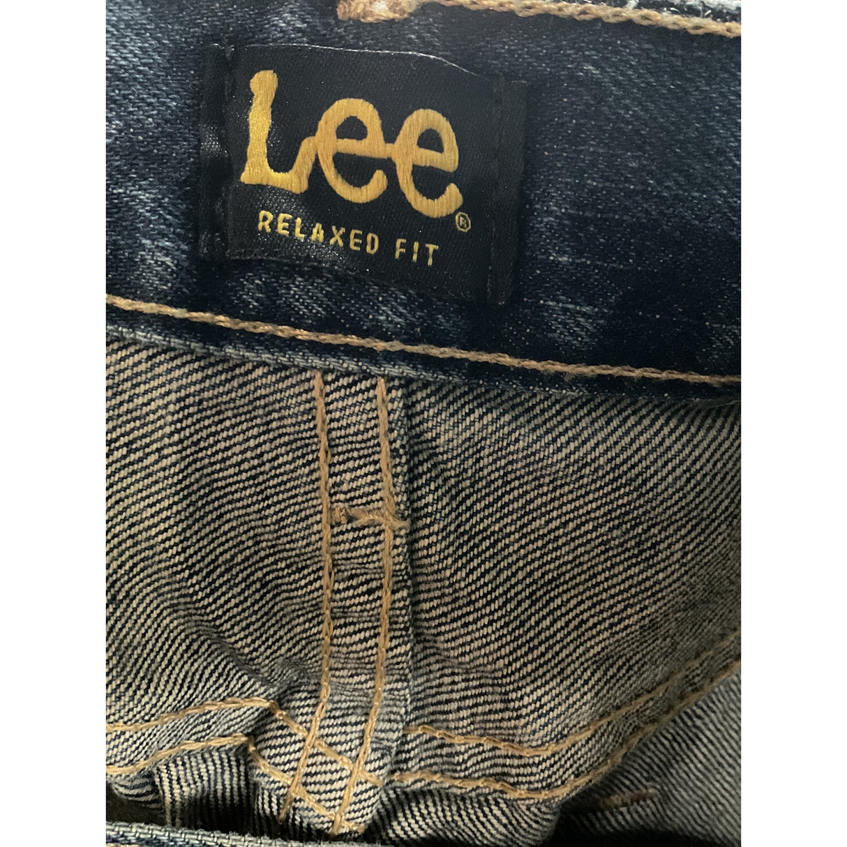 Lee Men's Blue Straight Jeans