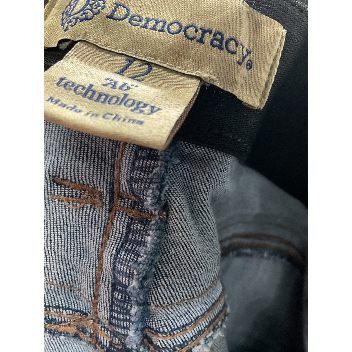 Democracy Blue Jegging Jeans - Size 12