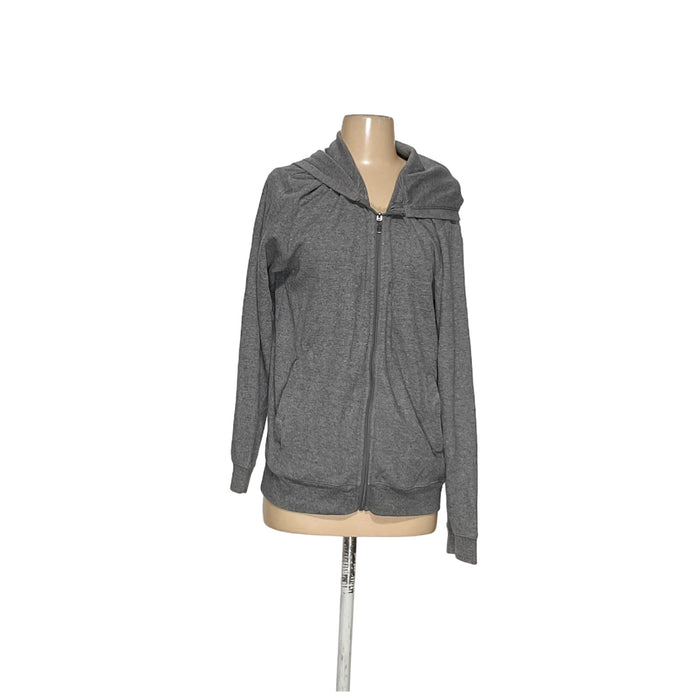 ZARA Gray Full Zip Sweater