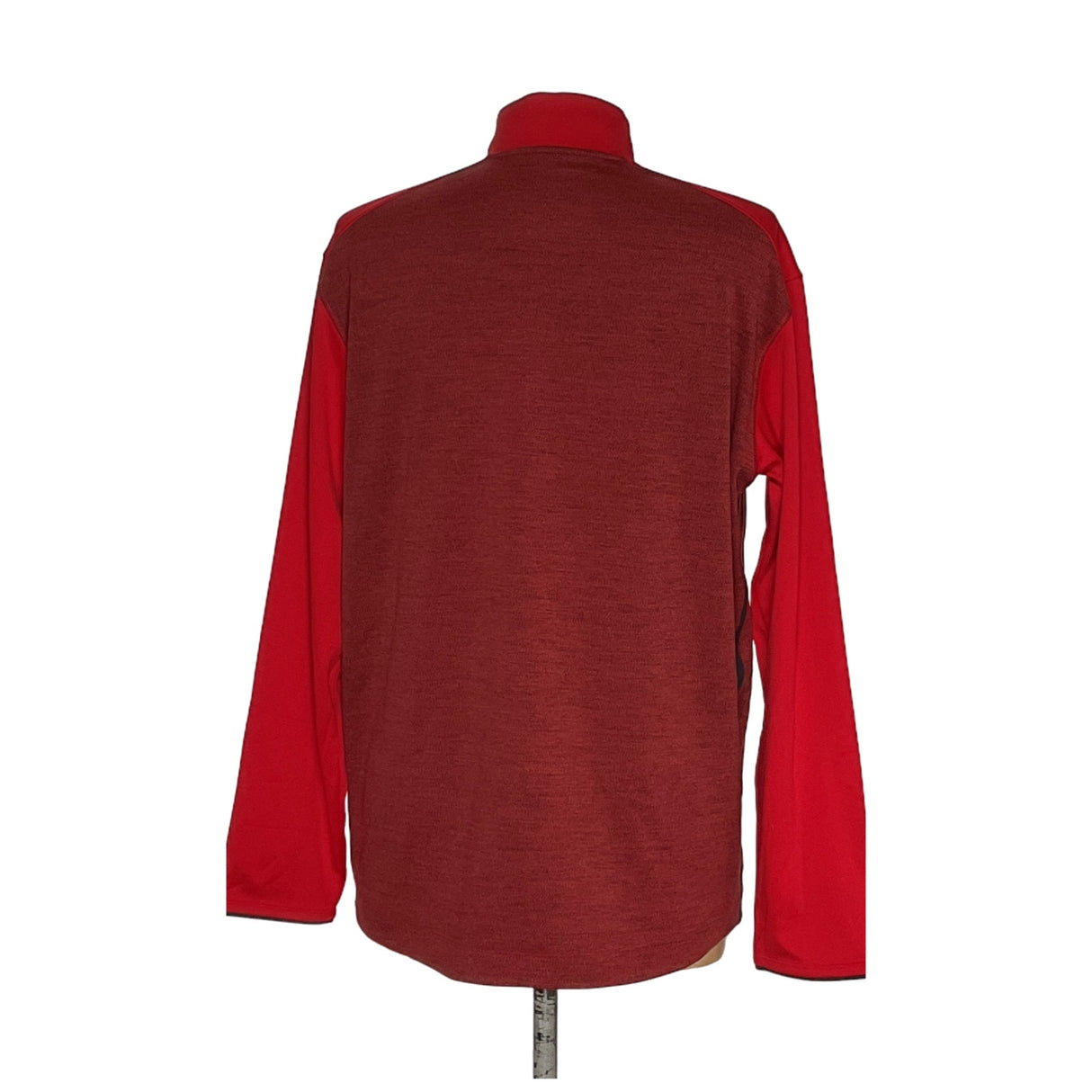 Men's Nike XL Red Henley Sweatshirt