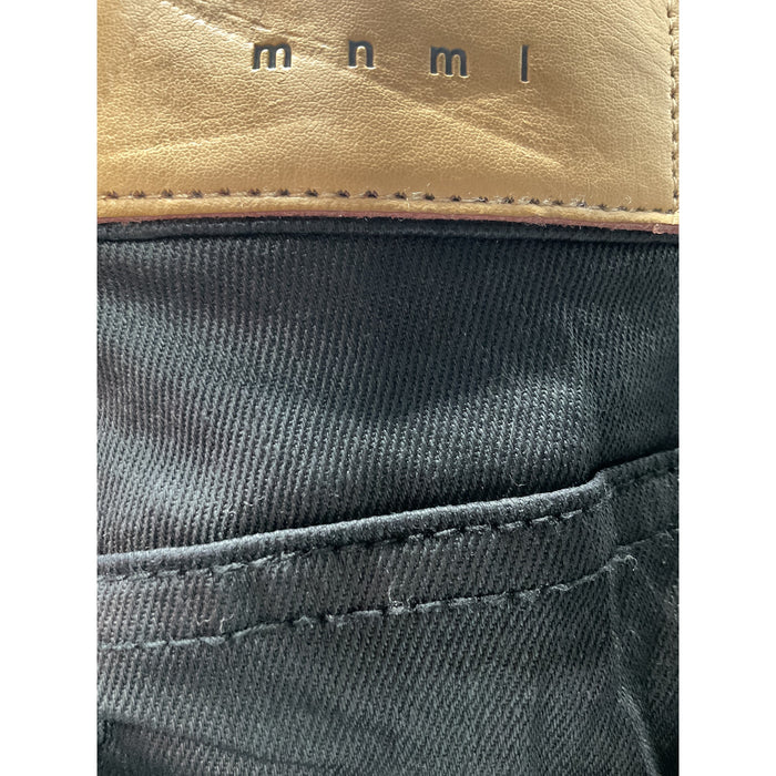 MNML Men's Black Ankle Jeans